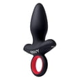 thumbnail image 1 of Envy Vibrating Silicone Rechargeable Assifier Anal Plug, Black, 1 of 5