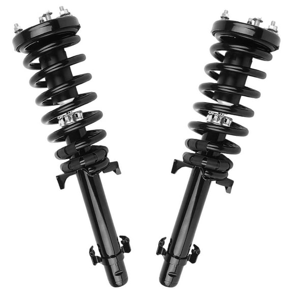 AutoShack Front Complete Strut & Coil Spring | Replacement for 2008-2012 Honda Accord | 2-PC