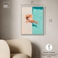thumbnail image 4 of Zenith of Relaxation I Canvas Print Retro Summer Decor by Art Remedy, Silver Frame, 20 x 24, 4 of 6