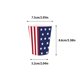 thumbnail image 2 of Suministros Del Partido Patriótico Bandera Americana Suministros Del Partido Del Día de la Independencia Conjunto de Suministros de la Bandera de Tirar de la Taza de Papel Suministros Desechables Del, 2 of 7