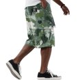 thumbnail image 2 of Camo Cargo Shorts for Men Summer Workout Hiking Shorts with Pockets Knee Length Casual Loose Bermuda Athletic Short, 2 of 6