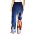 thumbnail image 3 of Bingfone Pajamas For Women,Lantern On Snow With Christmas Pajama Pants With Pockets-Large, 3 of 9