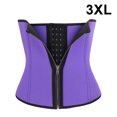 thumbnail image 2 of Guardurnaity Entrenador de cintura para mujer, chaleco de realce para viajes y banquetes, corsé de modelado adelgazante para Control del vientre Ropa interior Púrpura XXXL, 2 of 6