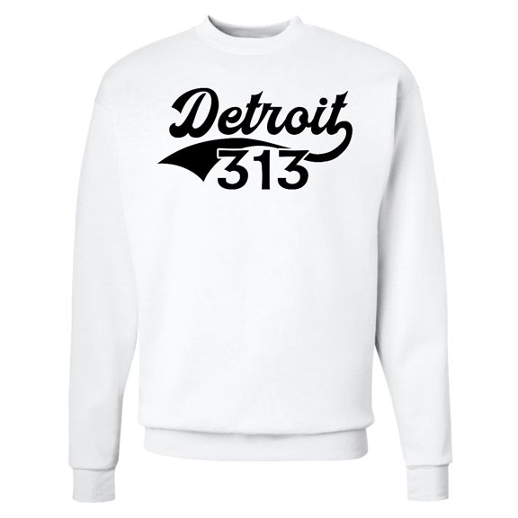 Inktastic Detroit 313 Adult Sweatshirt