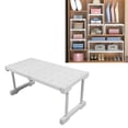 thumbnail image 1 of Organisateur d'Étagère de Garde-Robe Extensible, Réglable, Gain de Place, Étagère à Tension pour Évier de Garde-Robe, Organisateur d'Étagère de Garde-Robe Extensible, Étagère à Tension pour Évier de Garde-Robe, 1 of 7