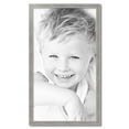 thumbnail image 2 of ArtToFrames 22" x 39" Classic Silver Picture Frame, 22x39 inch Silver Wood Poster Frame (WOM-4926), 2 of 7