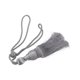 thumbnail image 3 of KDJ 2pcs Large Ball Tassel Curtain Tie Backs, Silver Curtain Rope Tieback, 71cm Length, European Style Window Treatment Hardware Decoration, 3 of 10