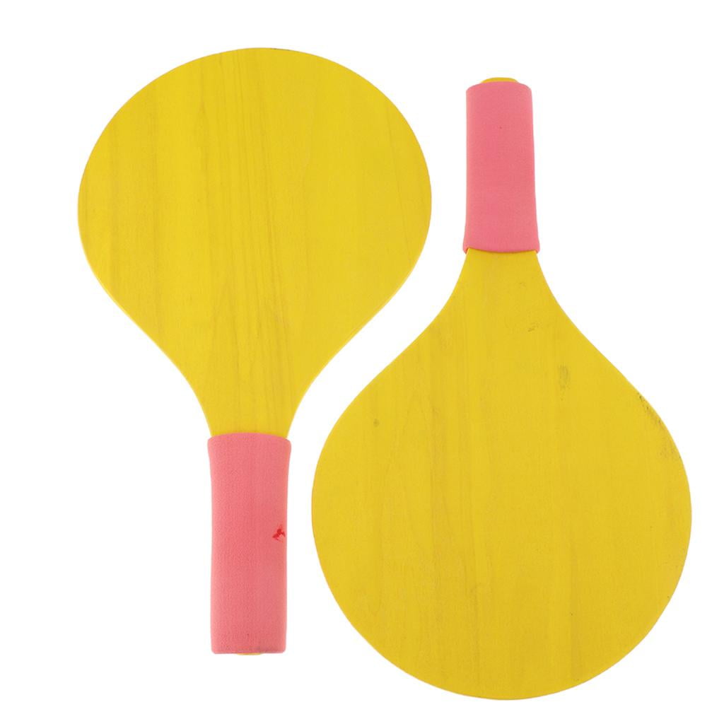 Jeu de Raquettes de Plage Intérieur Extérieur Jouet Pelouse Jardin