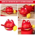 thumbnail image 4 of FESTFENDS 1 Set Small Temple Block Wooden Red Percussion Instrument Stress Relief Office Use Adults, 4 of 7