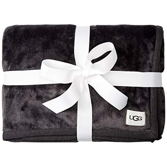 UGG Duffield Throw II, black bear heather, One Size