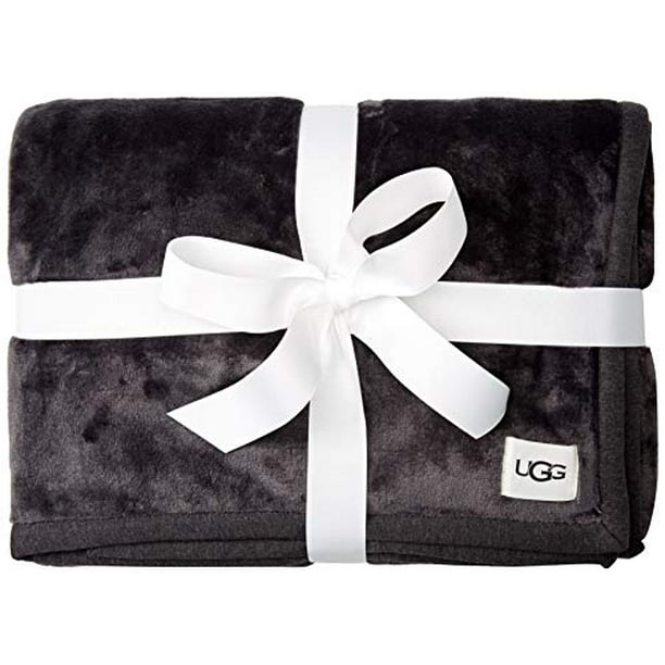 UGG Duffield Throw II, black bear heather, One Size