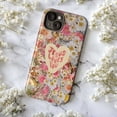 thumbnail image 5 of Christian Floral Phone Case, Daisy & Rose Pattern iPhone Cover, Faith-Based Aesthetic for iPhone 16 15 14 13 12 11 Pro Max Mini, 5 of 6