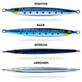 thumbnail image 5 of 5pcs Highly Realistic 3D Printed Saltwater Fishing Lure with Enhanced Durability,14G/17G/21G/28G/35G/45G Artificial Bait Tackle, 5 of 22