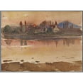 thumbnail image 2 of Hans Sandreuter 24x19 Gold Ornate Framed and Double Matted Museum Art Print Titled - Sunset (1895), 2 of 4