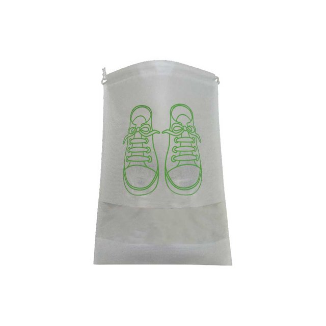 Ounissouiy Bolsa de zapatos con cuerda Bolsa a prueba de polvo Bolsa de almacenamiento de bolsillo de tela no tejida suelta Bolsas de viaje con Type1 NO1