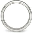 thumbnail image 3 of Chisel Stainless Steel Polished Laser Cut 6.2mm Band - Ring Size 12.5, 3 of 8