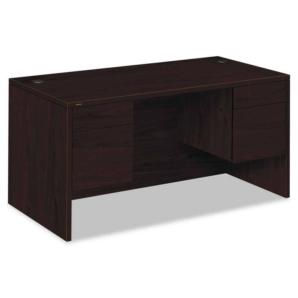 Hon Company 10500 Series Double Pedestal Desk, 60" X 30" X 29.5