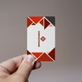 thumbnail image 3 of 100Pcs Blank Metal Cards Sublimation Metal Business Cards Thick Business Cards Name Cards, 3 of 9