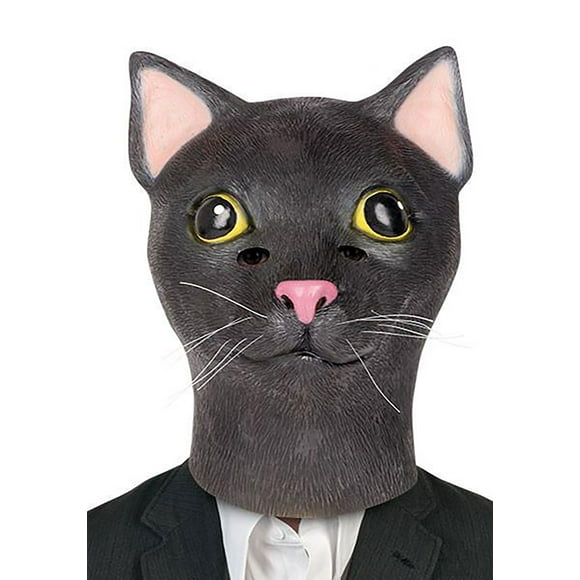 Adult's Black Cat Mask