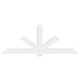 thumbnail image 2 of 96"W x 36"H x 4"D x 6"F, 9/12 Pitch, Kennewick Architectural Grade PVC Gable Bracket, 2 of 8