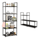 thumbnail image 2 of "Estante De Plástico Anaquel Uso Rudo Closet 150kg 5 Repisas Belug, Negro ", 2 of 4