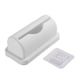 thumbnail image 2 of Dispensador de bolsas de basura, soporte para bolsas de basura, contenedores colgantes para montaje en pared, bolsa de basura Blanco, 2 of 9