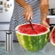 thumbnail image 4 of Cortador de sandía de acero inoxidable, abridor de melones, cortador y removedor de hueso de melón., 4 of 7