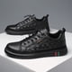 thumbnail image 2 of Zapatos de estudiante de primavera para hombre, zapatillas informales con estampado de cocodrilo, transpirables y a la moda para hombre, 2 of 6