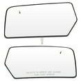 thumbnail image 2 of CCIYU A Pair of Mirror Glasses Door Mirror Glasses Fits for 2007-2011 For Ford Expedition 2007-2011 For Ford Navigator Heated Chrome, 2 of 5