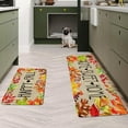 thumbnail image 3 of Fall Kitchen Mat Set,Fall Kitchen Rug,Fall Gnome Pumpkin Kitchen Mat (17"x47.2"+17"x23.6"), 3 of 7