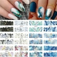 thumbnail image 1 of Teissuly Manicure Watermark Stickers Full Of Marbled Smu-dge Nail Decals Teissuly WER202401224482, 1 of 9