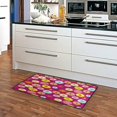 thumbnail image 5 of SKYSONIC 39x20 Inch Area Rug Floral Daisy Pattern Door Mat Washable Non-Slip Throw Floor Carpet, 5 of 7