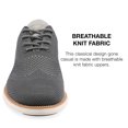 thumbnail image 4 of Vance Co. Mens Ezra Wide Width Tru Comfort Foam Knit Wingtip Dress Shoe, 4 of 7