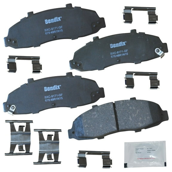 Disc Brake Pad Set Fits select: 1997-1999,2001-2003 FORD F150