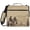 Horseback in the Desert Illustration, variant on Zipper Binder with Shoulder Strap 2 inch 3 Ring Waterproof File Folder Organizer Bag 500 Sheet White Butterflies Pattern