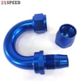 thumbnail image 1 of (one)16AN-AN16 180Degree Swivel Oil/Fuel/Gas Line Hose End Fitting Adapter Blue (one)16AN-AN16 180Degree Swivel Oil/Fuel/Gas Line Hose End Fitting Adapter Blue, 1 of 6