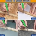 thumbnail image 4 of "Premium ABS Carpenter Pencil Set with Built-in Sharpener - Durable Slotless Cap Design for Wood, Metal & Cement Marking"  

(Character count: 108)  

Alternative version:  
"Professional Woodworking, 4 of 7