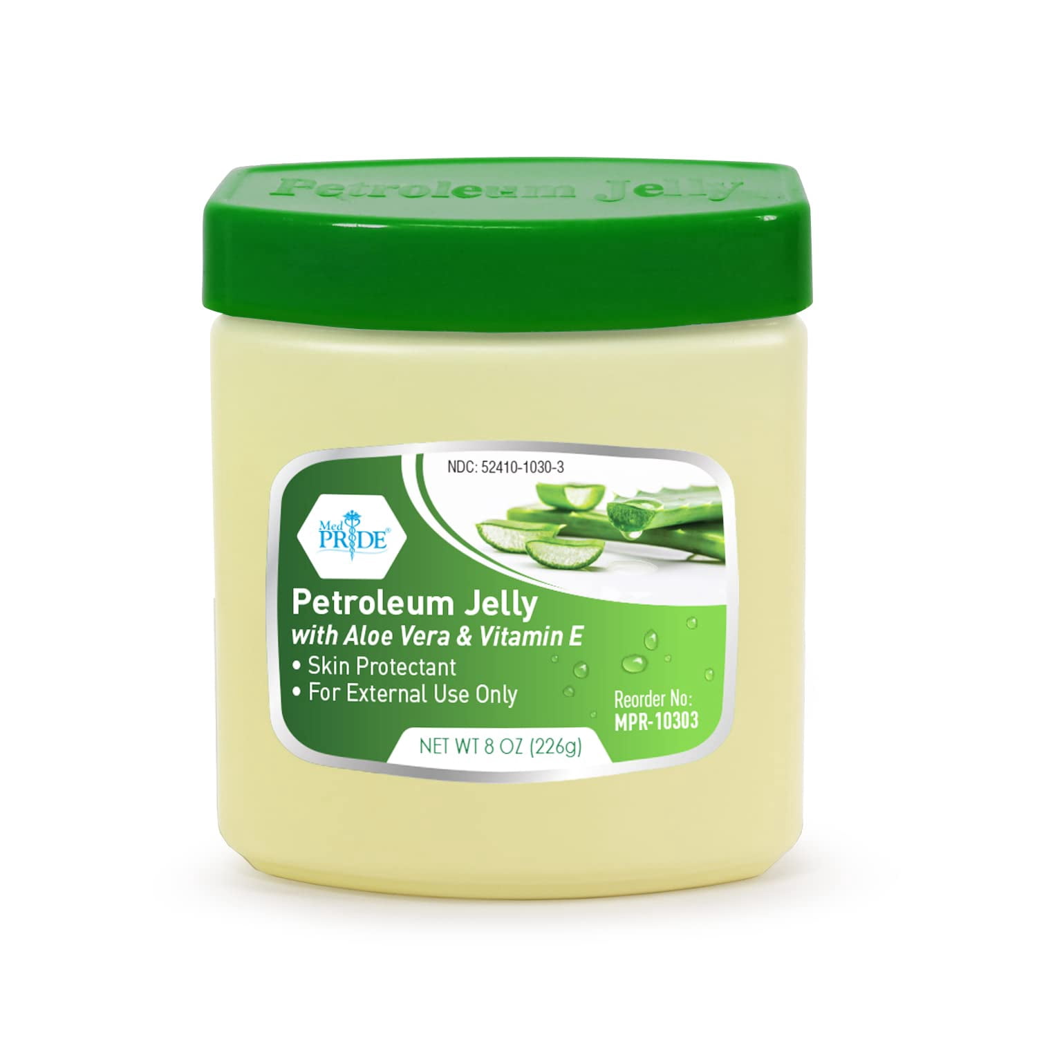 Dabur, Aloe Petroleum Jelly, 425ml, with Aloe Vera & Vitamin E - Walmart.com