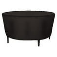 thumbnail image 3 of Patio Extra Large Waterproof Table Cover - Outdoor Round Side Table Covers - Patio Washable Table Cover - Heavy Duty Furniture 60 Inch Black, 3 of 5