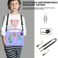 thumbnail image 2 of Dteck Crossbody Strap Kids Case for iPad Air 11 inch 2025 M3/iPad Pro 11 inch (M4) 2024/iPad Air 11 inch (M2) 2024,Cute EVA Hand Grip Case Shockproof Kickstand Cover with Shoulder Strap,Purple, 2 of 6