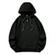 thumbnail image 2 of pstuiky manga larga para hombre, Sudadera con capucha de manga larga para hombre, informal y moderna, de color liso camisetas de hombre l, 2 of 8