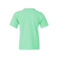 thumbnail image 3 of Gildan - Heavy Cotton Youth T-Shirt - 5000B - Mint Green - Size: S, 3 of 3