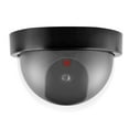 Fake Security CCTV Dome Camera With Flashing Red LED, Black Clearance
