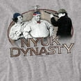 thumbnail image 2 of Three Stooges T-Shirt Nyuk Dynasty Unisex Graphic Tee For Men & Women, 2 of 7
