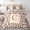 Brown C, variant on Erosebridal Brown S Letter Kids Bedding Comforter Set, Farmhouse Leopard Print King Bedding Sets, Grey Reverisble, 7pcs