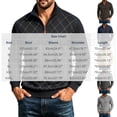 thumbnail image 2 of Guluxicc Dressy Sweatshirts for Men Quarter Zip Mock Neck Ribbed Cuffs Long Sleeve Casual Sweatshirts Fall Winter Pullover, 2 of 7