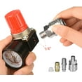 thumbnail image 5 of Regulador de presión de compresor de aire de 1/4" (válvula de cuatro vías), regulación de presión de válvula con conexión 140 psi 12 bar, 5 of 5