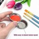 thumbnail image 3 of 12-Piece Stainless Steel Art & Makeup Trays, Round Mixing Bowls for Painting, Crafting, and Cosmetics Use, 3 of 5