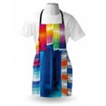 thumbnail image 4 of Ethnic Apron, Moroccan Street Shop View with Vibrant Colorful Handcraft Famous Carpets Photo, Unisex Kitchen Bib with Adjustable Neck for Cooking Gardening, Adult Size, Multicolor, by Ambesonne, 4 of 4