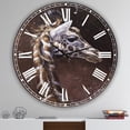 thumbnail image 2 of Designart 'Michael Jackson 14' Oversized Cottage Wall Clock, 2 of 5